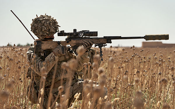 Marine Sniper Made Corps' Longest Kill Shot With Machine Gun